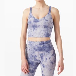 lululemon align tank - diamond dye iced iris peri purple - size 8